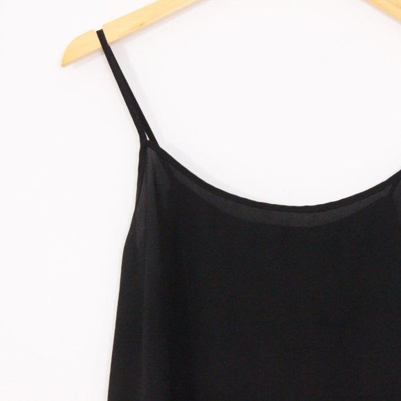 *U2B Black Sheer Tank Top - Picture 2 of 4
